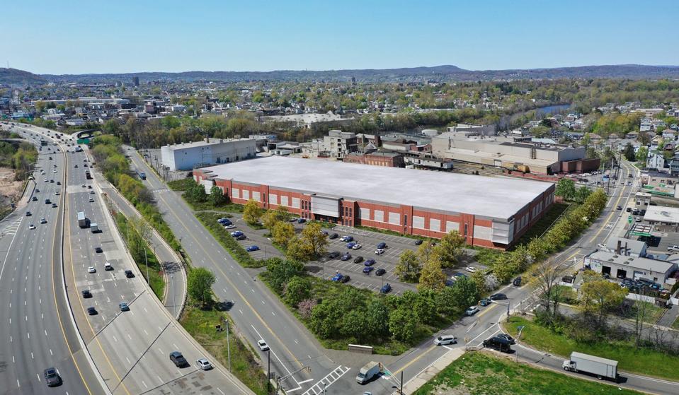 1 Market Street warehouse aerial rendering