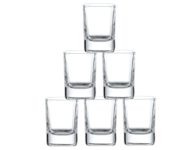 Hammered 8 oz. Glassware Set (Set of 4) Everly Quinn