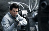 <b>Oblivion</b><br> Original (more-or-less) Hollywood blockbuster alert! It’s a sci-fi set 60 years after a whopping great interplanetary war, and stars Tom Cruise as a drone repairman forced to rescue Olga Kurylenko. The trailer was impressive, but the project is the brainchild of Joseph Kosinski, whose previous effort ‘Tron: Legacy’ had its issues. <br> <b>Release date:</b> 12 April 2013