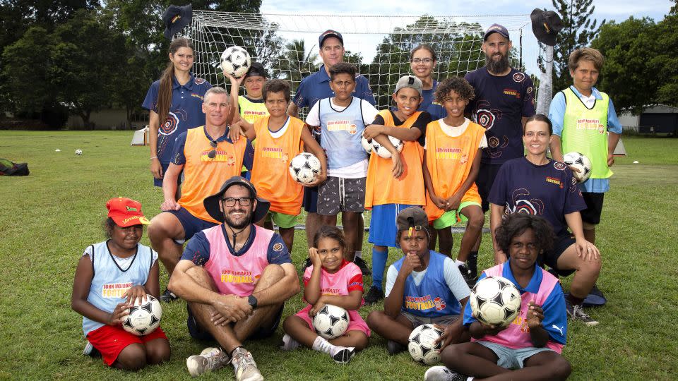 John Moriarty Football trains thousands of Indigenous children in remote and rural communities each week. - John Moriarty Football