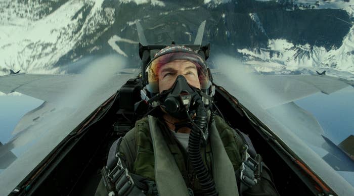 Tom Cruise in Top Gun: Maverick