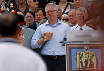 Glenn Beck at Saturday's 'Restoring Honor' rally