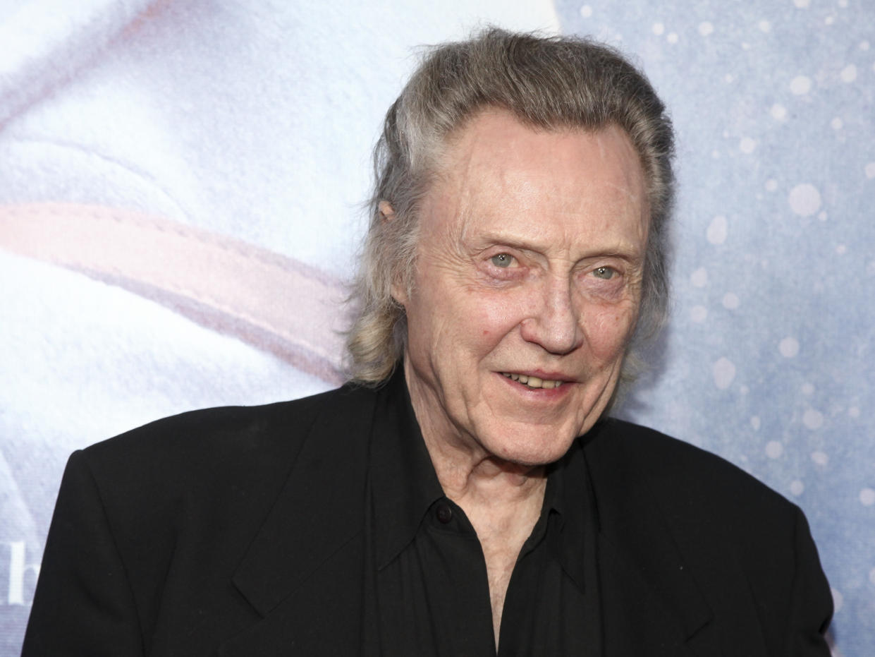 Christopher Walken attends the special screening of "Irreplaceable You" at Metrograph on Thursday, Feb. 8, 2018, in New York. (Photo by Andy Kropa/Invision/AP)