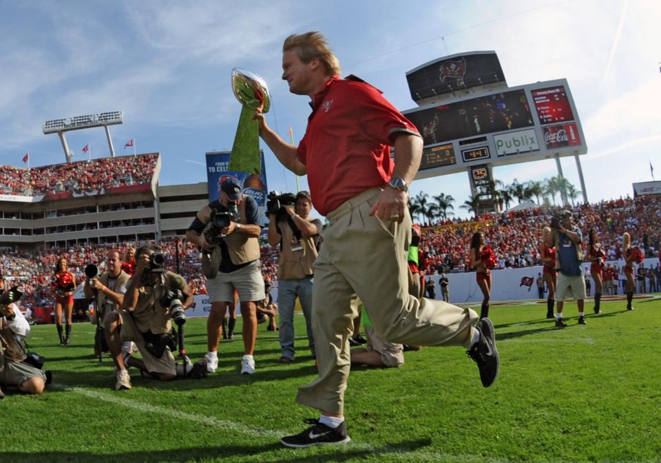 You should probably assume that Jon Gruden has coached his final NFL game now. (Getty Images)