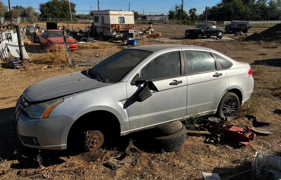 Law enforcement and code enforcement have been called out to an Old Inland Empire Highway home dozens of times over the past four years for aggressive dogs, suspected puppy mills, debris and stolen cars and RVs.