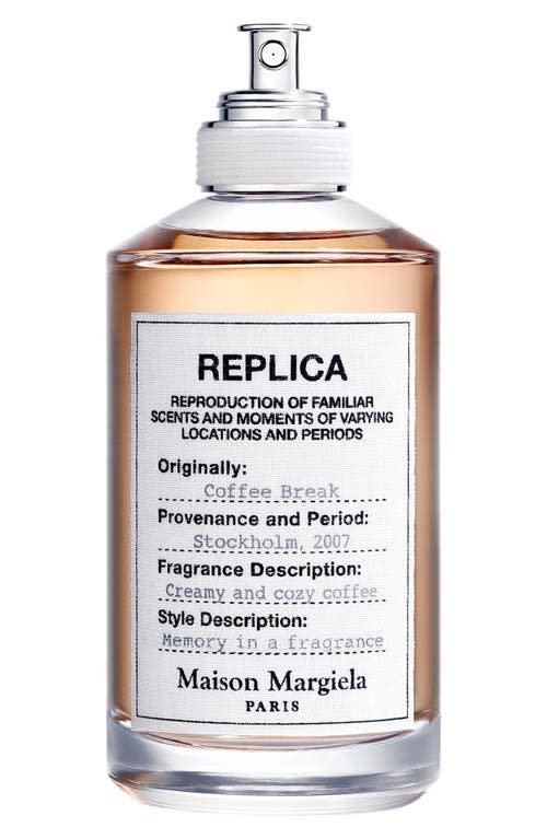 8) Maison Margiela Replica Coffee Break Eau de Toilette Fragrance