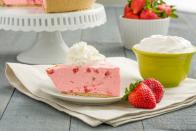 <p>Everyone is probably already going to be in your yard, but if they weren't...this would, you know, bring them.</p><p>Get the recipe from <a href="https://www.delish.com/cooking/recipe-ideas/recipes/a44831/strawberry-milkshake-pie-cool-whip-desserts/" rel="nofollow noopener" target="_blank" data-ylk="slk:Delish;elm:context_link;itc:0;sec:content-canvas" class="link ">Delish</a>.</p>