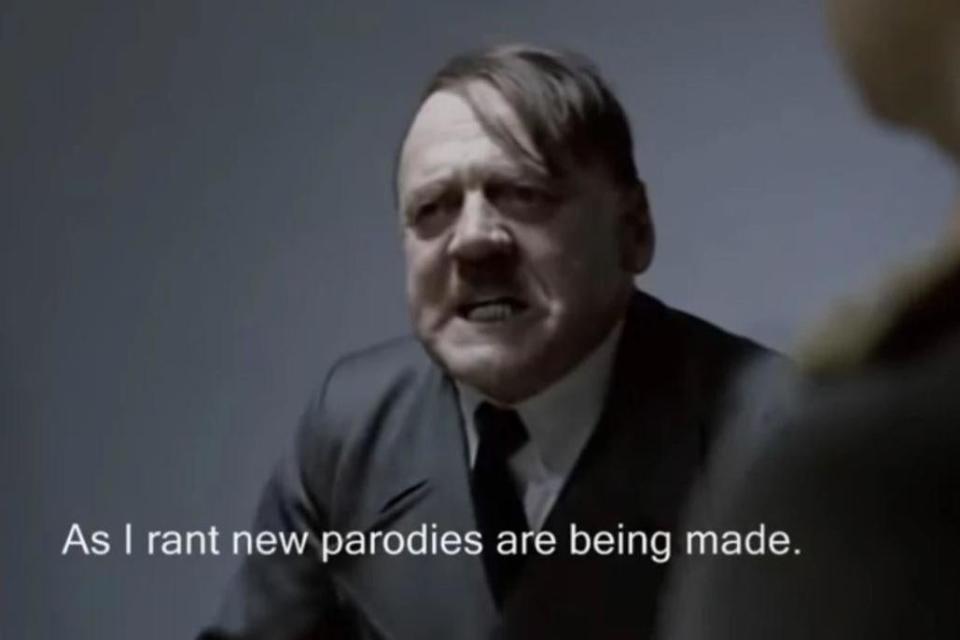 Rant: Bruno Ganz's Hitler in a scene from Downfall which Scott Tracey used to poke fun at his employers