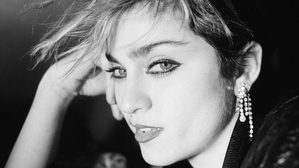 Madonna pictured in a loft on Canal Street, New York City, December 1982.  - Peter Noble/Redferns/Getty Images