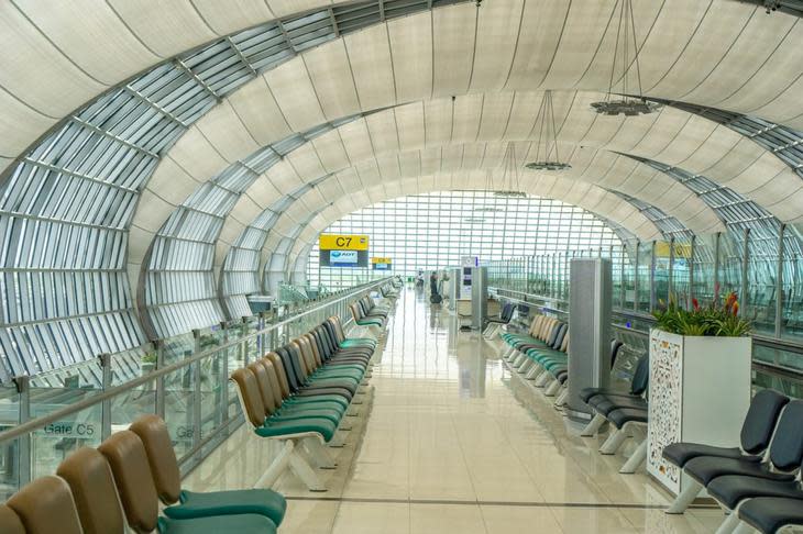 曼谷素汪納普國際機場是泰國重要的國際機場之一（網路圖片）