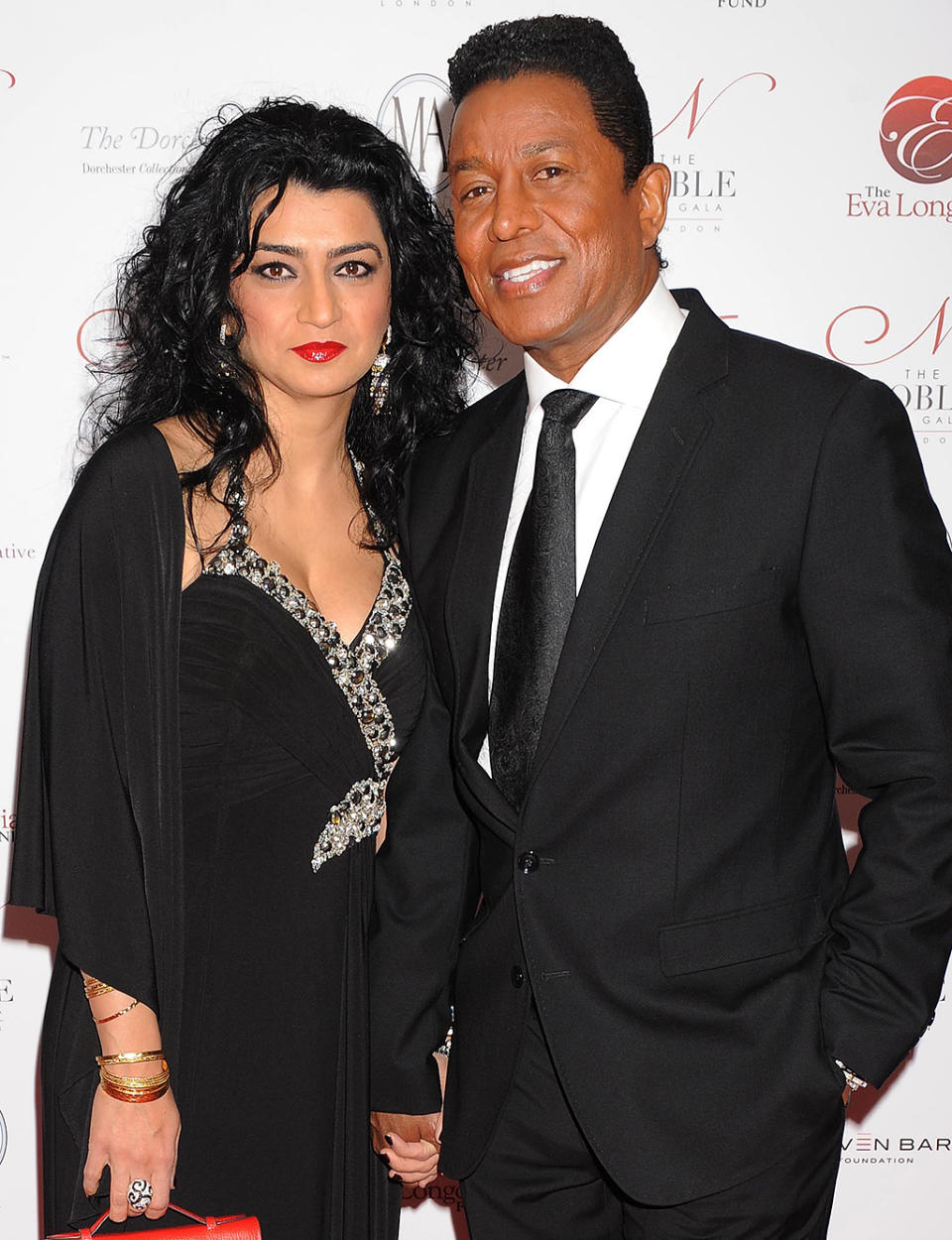 Jermaine Jackson and Halima Rashid