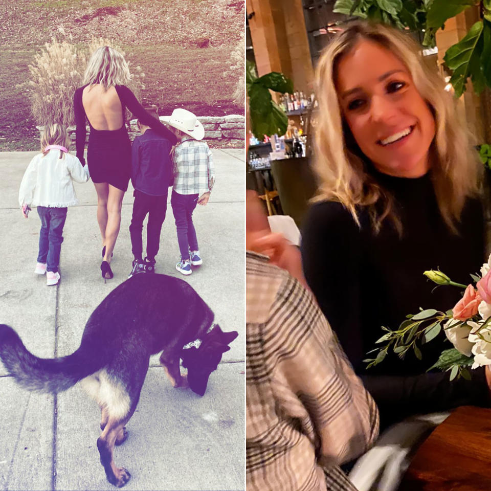 Cavallari posed with her "bday squad" while celebrating her 34th. "Spending my birthday with my favorite people," she captioned an Instagram Story photo at dinner with the little ones.