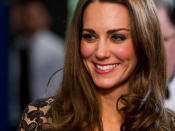 <p>The Duchess attends the premiere of 'War Horse' on the eve before her 30th birthday,</p>