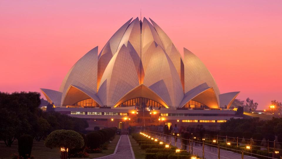 Lotus Temple, Delhi, India