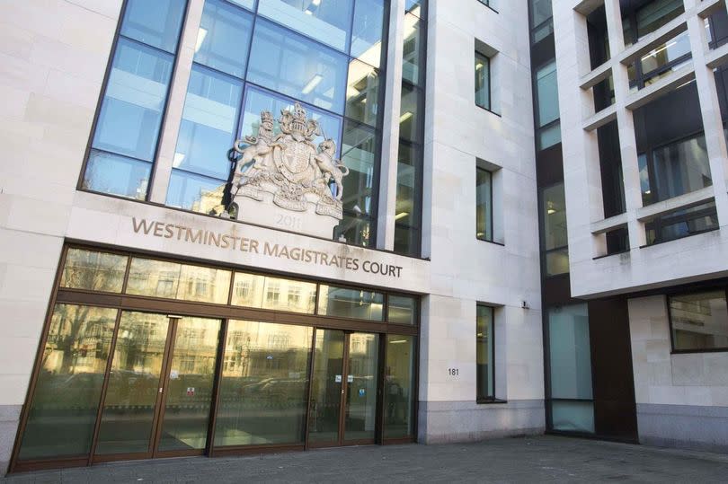 The men appeared at Westminster Magistrates Court today