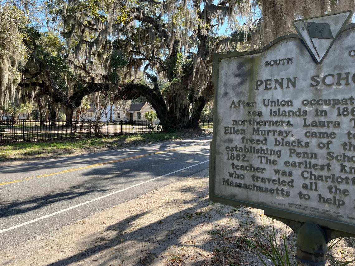 Martin Luther King Jr. Drive on St. Helena Island.