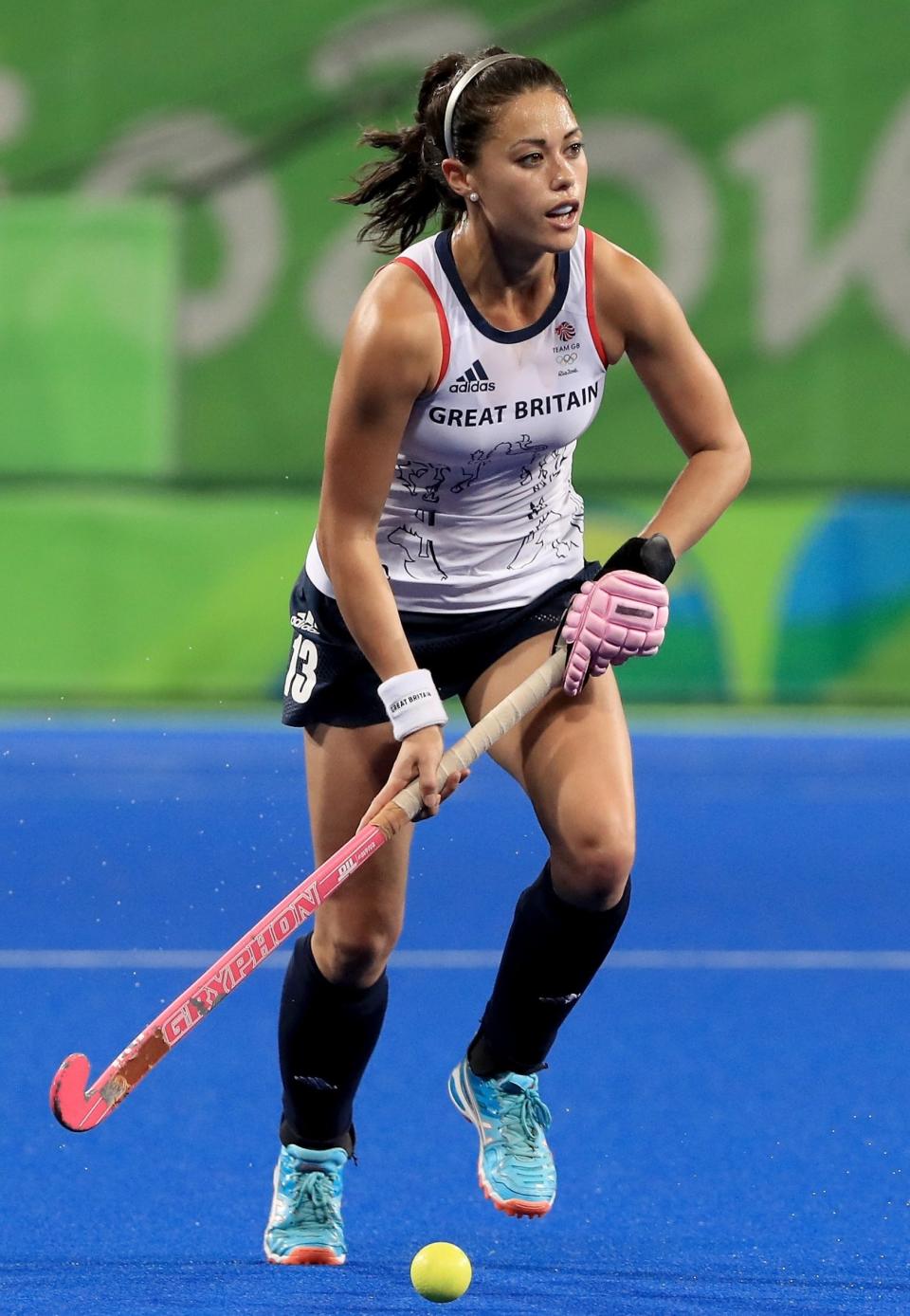 Samantha Quek playing for Great Britain (Getty Images)