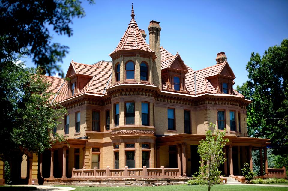 Overholser Mansion, 405 NW 15, is said to be haunted.