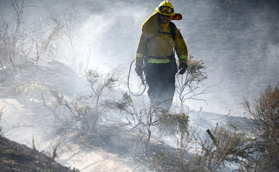 Image: California wildfire prevention, backfires (Robyn Beck / AFP via Getty Images file)