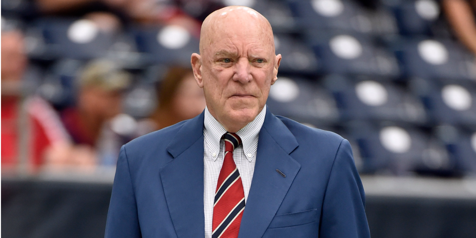 Texans owner Bob McNair invited questions over race relations with his team last fall. (AP)