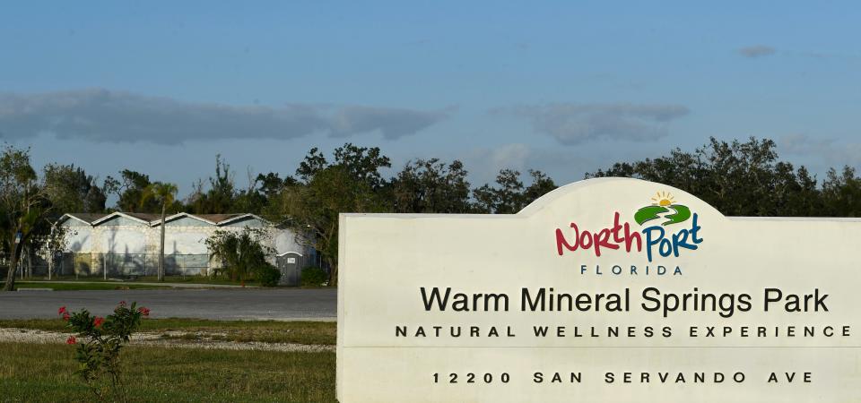 The 83-acre Warm Mineral Springs Park is located at 12200 San Servando Ave, in North Port. The 21.6-acre are surrounding the springs has been closed since the day before Hurricane Ian made landfall. The springs is especially popular with eastern Europeans who believe the water has healing properties.