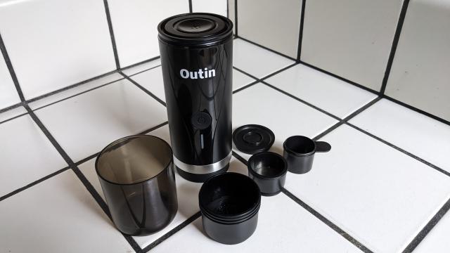 OutIn Nano portable espresso machine review - 5 easy steps from tiny to  tasty - The Gadgeteer