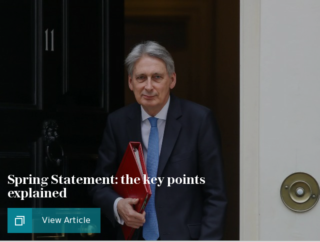 Spring statement: the key points explained