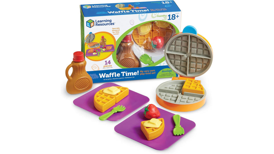 Learning Resources LER9274 New Sprouts Waffle Time! Play Set (14 Piece), Multicolour. (Photo: Amazon SG)