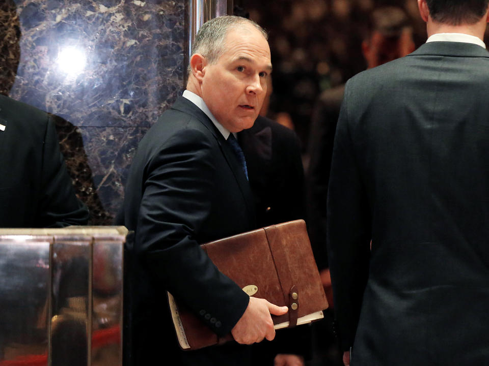 Scott Pruitt: Reuters