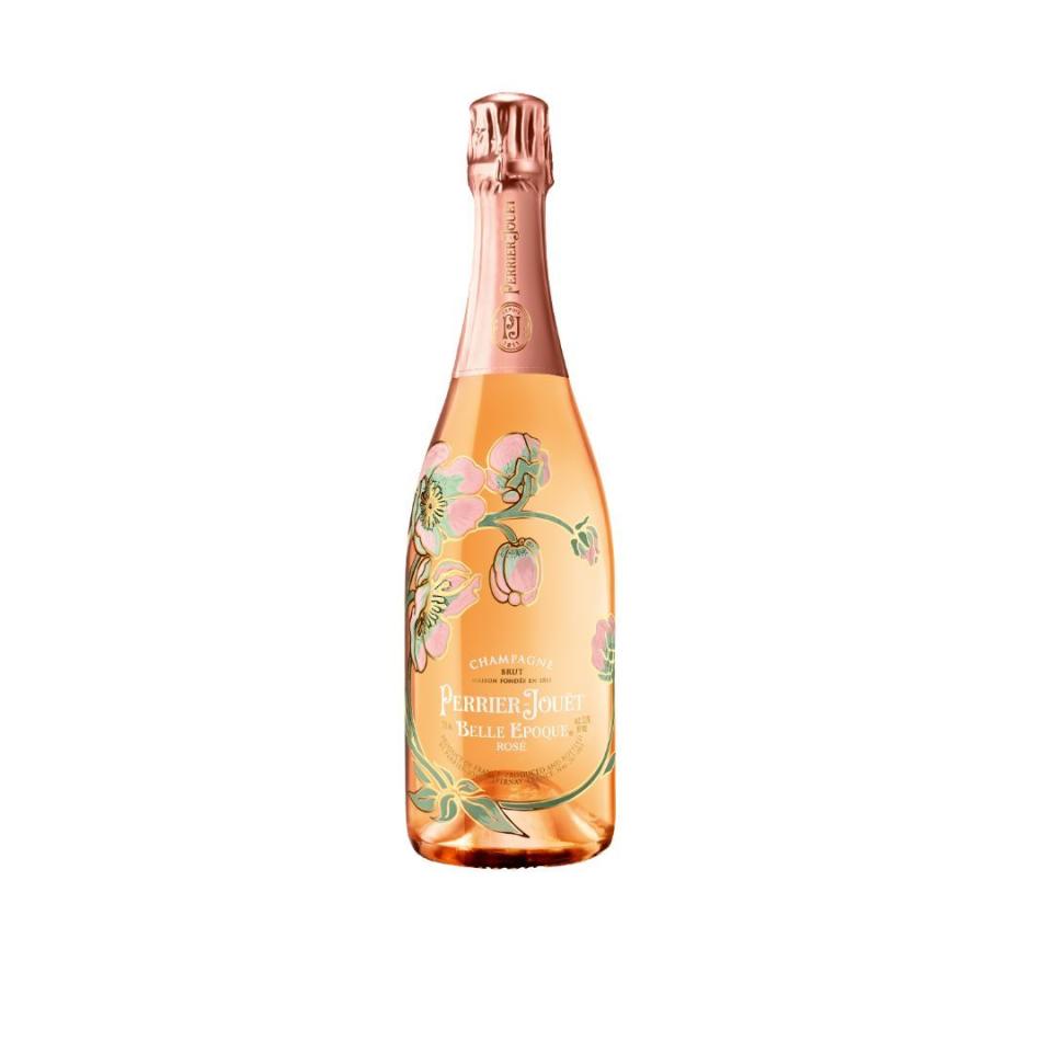 <p><a href="https://www.perrier-jouet.com/en-us/champagnes/belle-epoque-rose-2013" rel="nofollow noopener" target="_blank" data-ylk="slk:Shop Now;elm:context_link;itc:0;sec:content-canvas" class="link ">Shop Now</a></p><p>Belle Époque Rosé</p><p>perrier-jouet.com</p><p>$2013.00</p><span class="copyright">Perrier Jouet</span>