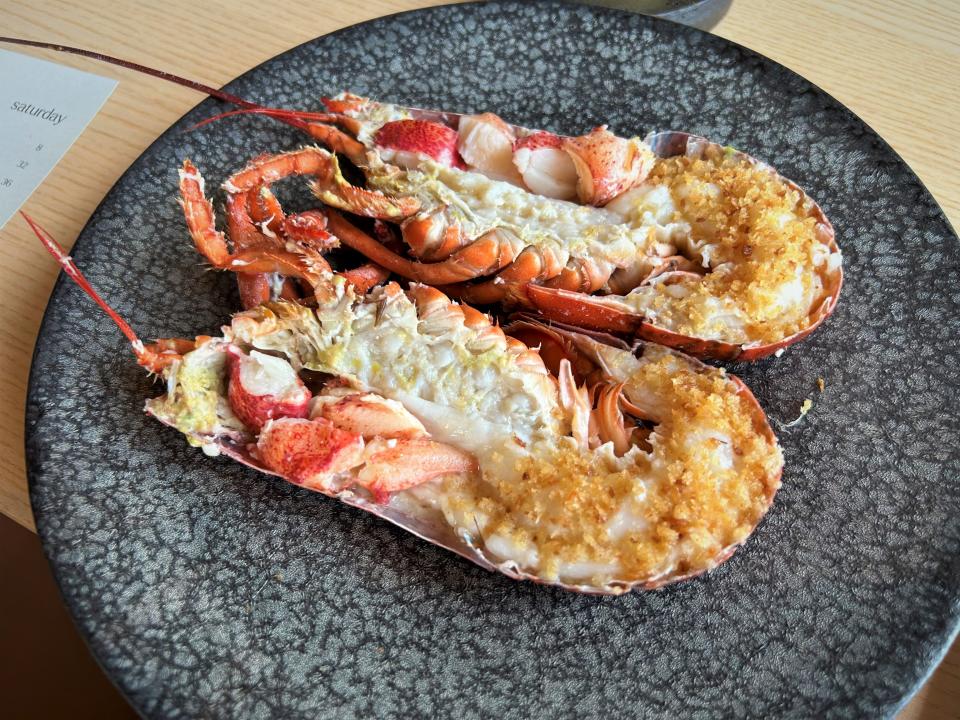 Lobster served at Locust in the 12 South neighborhood.