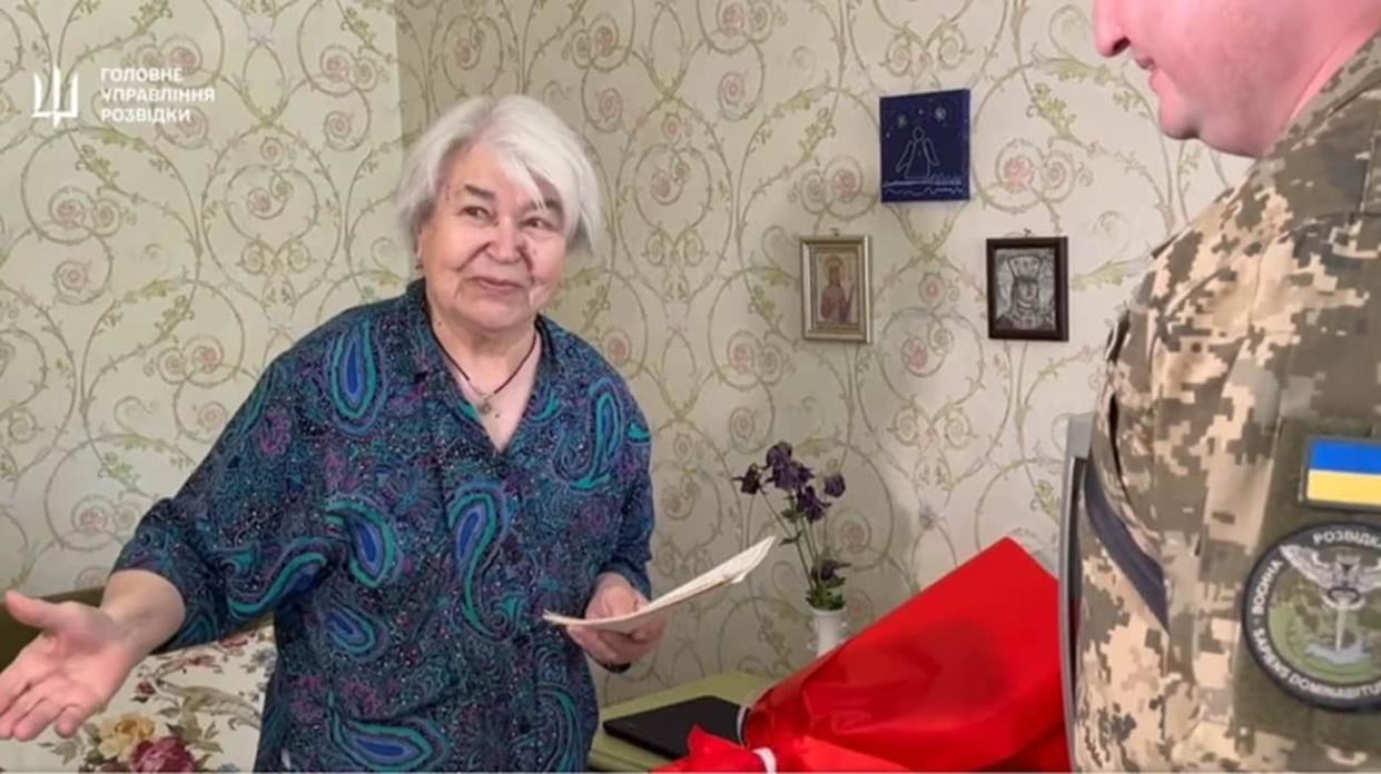 Social media found out about Tamara after her granddaughter published a video with her grandmother. A screenshot