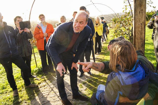 The Duke of Cornwall visit to Cornwall