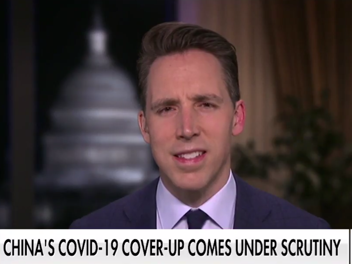 Josh Hawley talking to Sean Hannity: (Fox News)