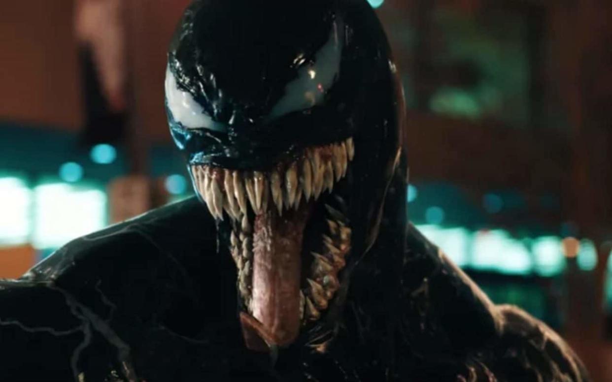 'We are Venom': Tom Hardy is overtaken by an alien 'symbiote' in the new trailer - Marvel