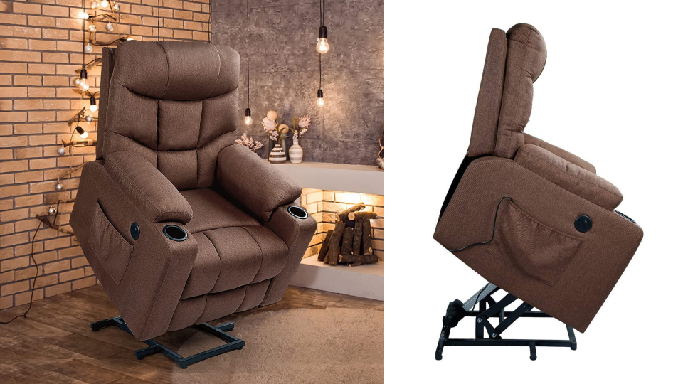 Not only does this chair recline but it features some amazing massage options.