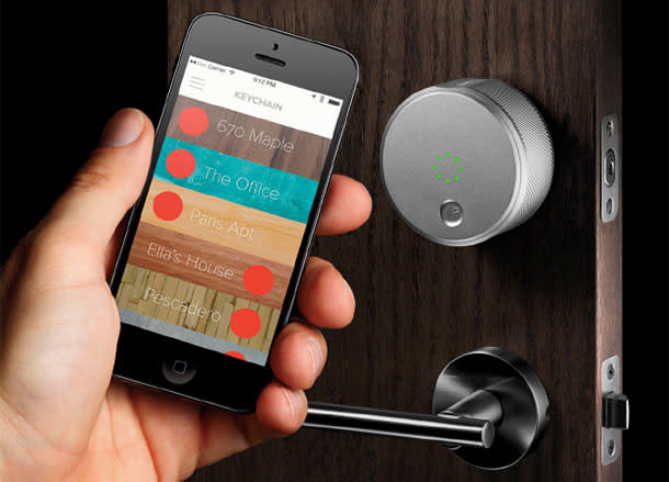 B?har co-founded keyless smart lock August.