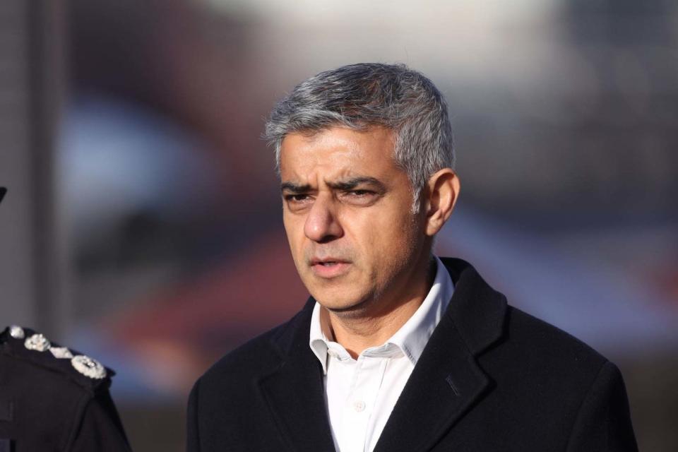 Mayor of London, Sadiq Khan (PA)