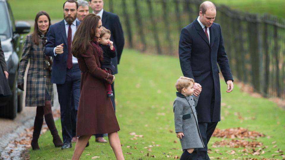 Prince William, Kate Middleton, Prince George and Princess Charlotte