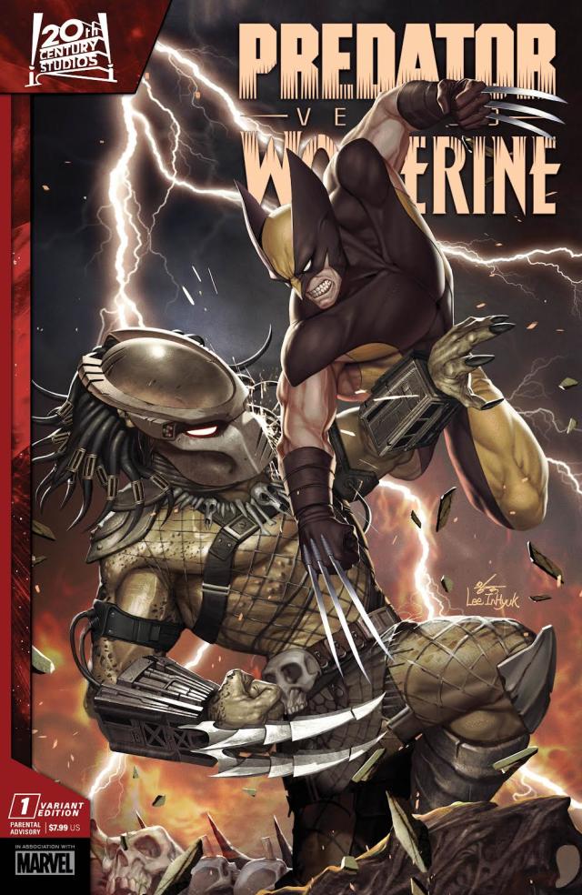 Marvel's 'Predator vs. Wolverine #1' claws its way through 8 awesome  variant covers