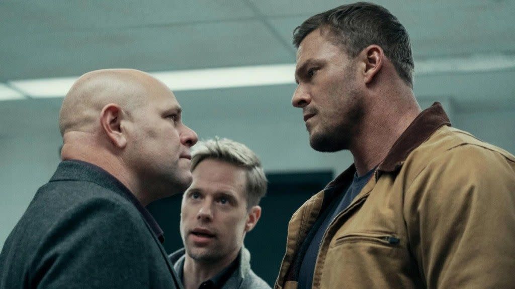 reacher, russo, jack reacher, alan ritchson, domenick lombardozzi