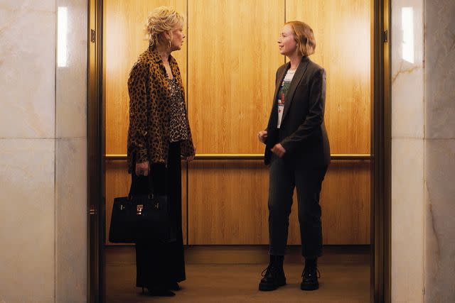 <p>Courtesy of MAX</p> Jean Smart and Hannah Einbinder in the season 3 premiere of 'Hacks'