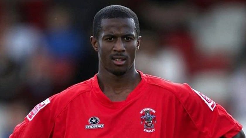 Jamie Clarke, durante su etapa en el Accrington Stanley. Foto: Twitter.