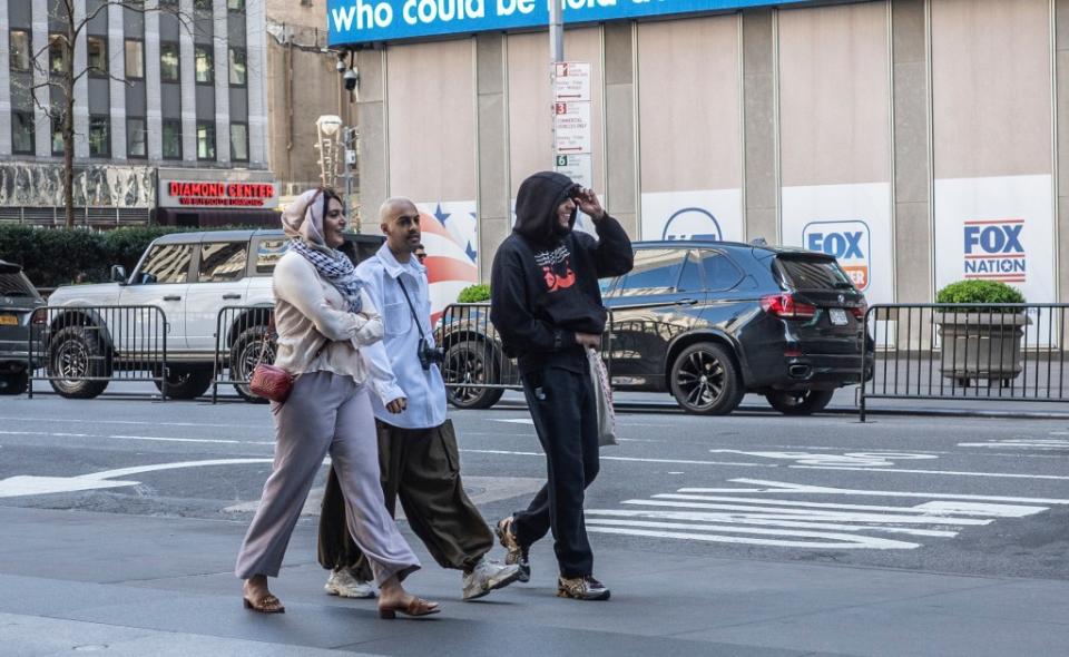 Kiswani, who didn’t respond to The Post’s request for comment about her involvement in the unrest, was spotted Tuesday strolling calmly through Midtown Manhattan after being released. NY POST