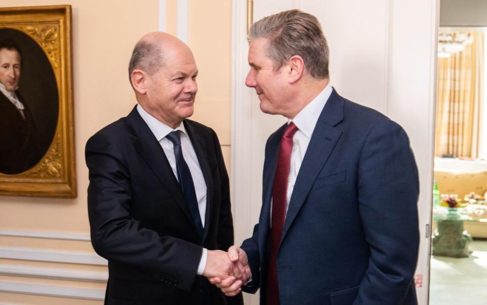 The Labour leader met leaders including Germany's Olaf Scholz at the Munich Security Conference