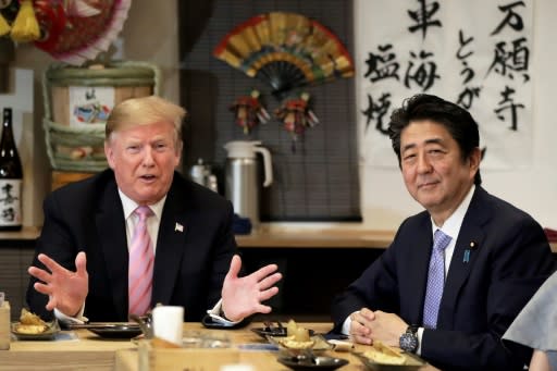 Japan's Prime Minister Shinzo Abe won Donald Trump's blessing for his mission to Tehran during a visit to Tokyo by the US president late last month
