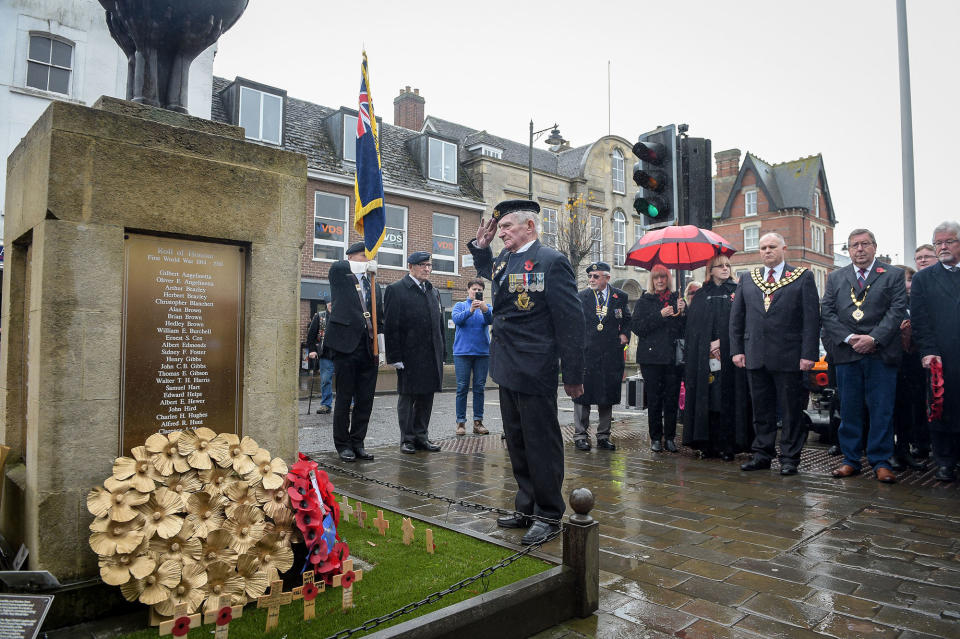 Armistice Day observed