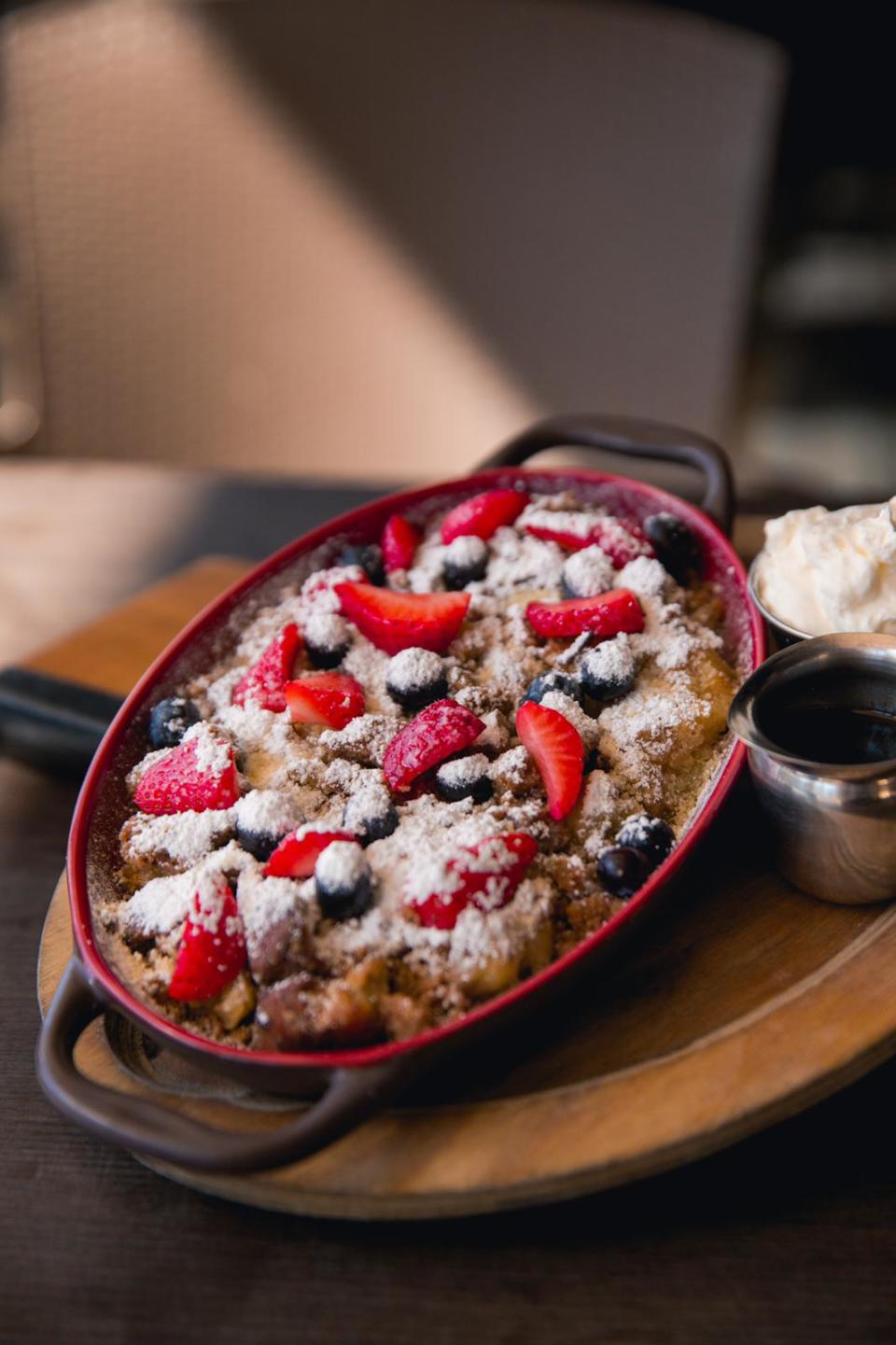 Treat mom to a tasty brunch dish at Batch Gastropub: Delray Beach like their cinnamon French toast crunch which is made with torn vanilla-soaked bread, cinnamon & sugar "Crunch," bourbon-maple syrup, fresh whip and fresh fruit. All moms will receive a free Mom-mosa or bloody Mary.