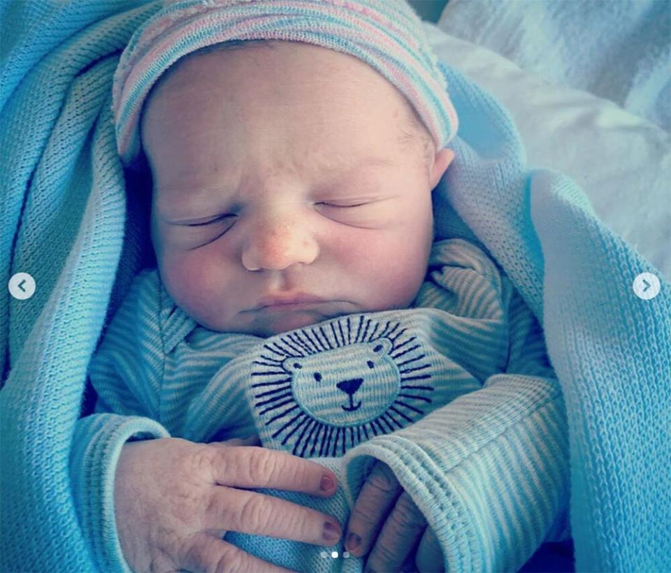 Sasha Cohen's son Dashiell | Sasha Cohen/Instagram