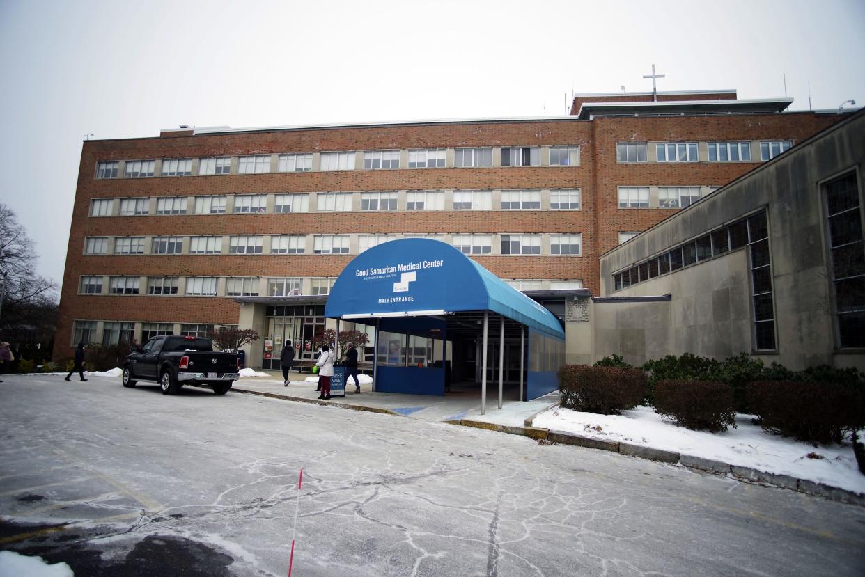 Good Samaritan Medical Center in Brockton is seen here on Friday, Jan. 19, 2024.